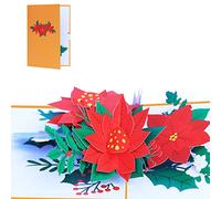 Merry Christmas Cards Handmade Flower For Card Greeting For Christmas Holiday New Year Presen Cards