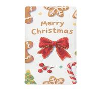 Merry Christmas Cartoon Brown Gingerbread lenzuola presepe biancheria da letto per ragazza 52 ''x28 '' sabanas para cunas de ni?a
