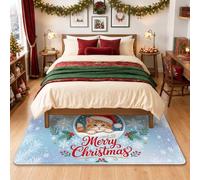 Merry Christmas Cat Citazione Area Tappeto 4 'X 6'