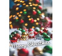 Merry Christmas: Christmas Lined Notebook 8.5x11 - 150 Pages Large Holiday Journal for Gift Lists, Recipes & Planning | Festive Stocking Stuffer