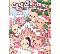 Merry Christmas Coloring Book: 50 Cute & Festive Designs for Adults and Teens to Color and Enjoy