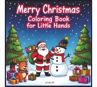 Merry Christmas Coloring Book for Little Hands