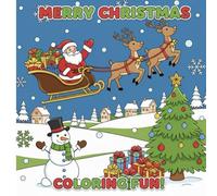 Merry christmas: coloring fun