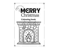 Merry Christmas Colouring Book: Christmas theme