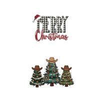 Merry Christmas Cowboy: A Festive Western Holiday Notebook: 160 Pages for Notes, Holiday Planning, and Cowboy Christmas Cheer