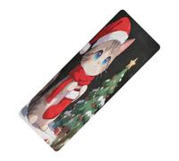 Merry Christmas Cute Cat stampato yoga mat viaggio spessore 1 mm per hot yoga antiscivolo con borsa per tappetino tapete para ejercicio 180,3 x 66 cm