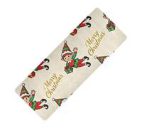 Merry Christmas Cute Elf stampato antiscivolo tappetino yoga spessore 1 mm per esercizio antiscivolo, con borse tapete para ejercicio 180,3 x 66 cm