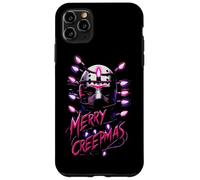 Merry Christmas Festive Slasher Candy Cane Menace Custodia per iPhone 11 Pro Max