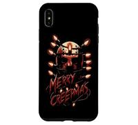 Merry Christmas Festive Slasher Candy Cane Menace Custodia per iPhone XS Max