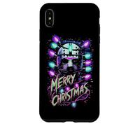 Merry Christmas Festive Slasher Candy Cane Menace Custodia per iPhone XS Max