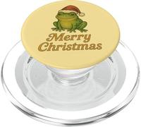Merry Christmas Froggy Rana carina ranocchia natalizia PopSockets PopGrip per MagSafe
