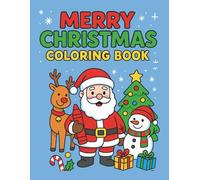 Merry Christmas: Fun and festive Christmas colouring book