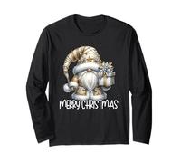 Merry Christmas GNOME Graphic for Women And Men Cute Xmas Maglia a Manica