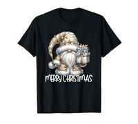 Merry Christmas GNOME Graphic for Women And Men Cute Xmas Maglietta