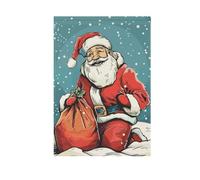 Merry Christmas Happy New Year Home Garden Flag Stampa su entrambi i lati Stagionale Decorazione Esterna Banner Cortile Prato Decorazione Esterna 71 x 101 cm
