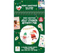 Merry Christmas! Jelly Sticker Activity Pad: With 32 Reusable Stickers, Two Jelly Sticker Sheets, Five Activity Pages and One Foldout Scene!