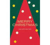 Merry Christmas Journal | 6 x 9 Inch Lined Notebook | 120 Pages | Minimalist Holiday Writing Journal with Modern Christmas Tree Design: A Stylish ... Notes, Planning & Holiday Reflections
