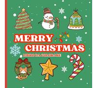 Merry Christmas: Libro da colorare di Natale semplice e rilassante. Per grandi e piccini.
