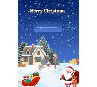 Merry Christmas Lined Journal: 80 Lined Pages - A Festive Holiday Notebook for Notes, Lists, and Everyday Writing