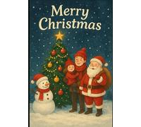 Merry Christmas Magic Notebook: 6x9 110 page lined notebook