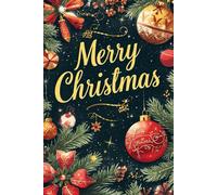 Merry Christmas Notebook: A5 Christmas Notebook | Festive Holiday Journal | Perfect for Notes, Lists & Gift Ideas