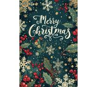 Merry Christmas Notebook: A5 Christmas Notebook | Festive Holiday Journal | Perfect for Notes, Lists & Gift Ideas