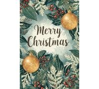 Merry Christmas Notebook: A5 Christmas Notebook | Festive Holiday Journal | Perfect for Notes, Lists & Gift Ideas