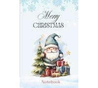 Merry Christmas Notebook - Blue Santa Edition: Classic Festive Notebook with Santa Illustration | 100 Lined Pages | Ideal Holiday Gift for Kids, Students & Adults | 6x9 Softcover