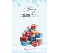 Merry Christmas Notebook - Surprise Edition: Classic Festive Notebook with Gift Illustration | 100 Lined Pages | Ideal Holiday Gift for Kids, Students & Adults | 6x9 Softcover