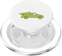 Merry Christmas - Pick-up Truck & Christmas Tree Holiday Calza PopSockets PopGrip per MagSafe