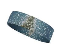Merry Christmas Pine Tree Fascia per allenamento per uomini e donne traspirante fascia per tennis, basket, corsa, palestra sport all'aria aperta