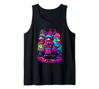 Merry Christmas Pollo Trio Luci Festive Canotta