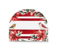 Merry Christmas Red Buffalo Plaid Bird Acrilico cena portatovaglioli per tavolo, cucina autoportante dispenser di tovaglioli moderno arredamento per la casa per Picnic Bar Rustico