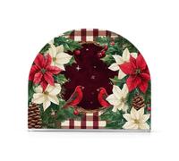 Merry Christmas Red Buffalo Plaid Pappagallo Acrilico portatovaglioli set per Picnic Bar Rustico freestanding tavolo tovagliolo dispenser arredamento casa per tavolo, cucina