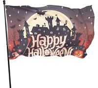 Merry Christmas Red Winter Flag 3x5 Ft Flag Banner con stampa su un lato Banner di benvenuto per feste all'aperto
