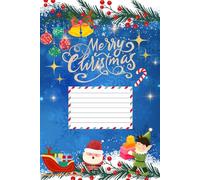 Merry Christmas: Santa Christmas Journal Notebook