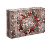 Merry Christmas - Scatola per 3 bottiglie