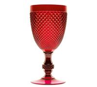 Merry Christmas Set Calice Vino Rosso 6 pezzi Diamond 39 cl Rosso