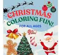 Merry Christmas: simple and cute coloring book for kids and family during holidays