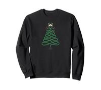 Merry Christmas - Stetoscopio con Albero per Infermiere Felpa