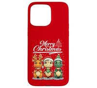 Merry Christmas T-rex Santa Dinosaur T-Rex Dino Xmas Tree Custodia per iPhone 15 Pro Max