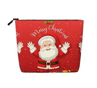 Merry Christmas. Una borsa da viaggio versatile, ideale per la routine quotidiana e i viaggi di lavoro, Nero , Taglia unica, Beauty case