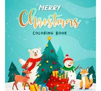 Merry Christmas: Unique Beautiful Merry Christmas to Color, Coloring book