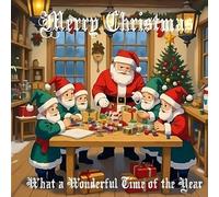 Merry Christmas: What a Wonderful Time of the Year | Christmas coloring book | Adult coloring book | 56 Coloring pages | Christmas activity book