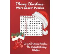 Merry Christmas Word Search Puzzles: Cozy Christmas Puzzles - The Perfect Stocking Stuffer