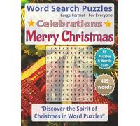 Merry Christmas - Word Search Puzzles: Screen-Free! Challenging Brain Activity for All Ages