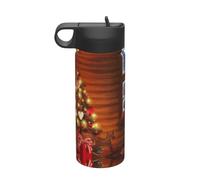 Merry Christmas2 Stampa Viaggio 18oz Sport Bollitore Isolato Bottiglia di Acqua Bollitore In Acciaio Inox Bollitore Tazza Portatile