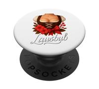 Merry Christmask Babbo Natale con maschera Natale 2020 PopSockets PopGrip Adesivo