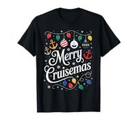 Merry Cruisemas Funny Nautical Christmas Vibes Maglietta