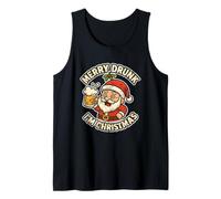 Merry Drunk Im Christmas Santa Birra Umorismo Canotta